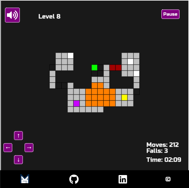 Blockhead puzzle game